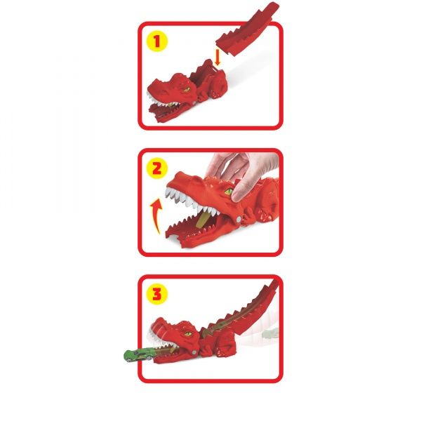 Вантажівка-пускач Hot Wheels Прискорювачі Небезпечні створіння GVF41