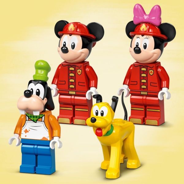 Конструктор LEGO Disney Пожарная часть и машина Микки и его друзей 10776
