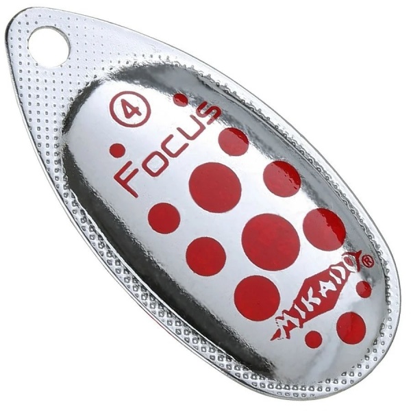 Блесна-вертушка Mikado 3 г FOCUS № 1 silver/10
