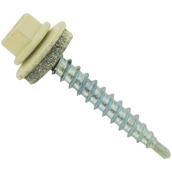 Саморез со сверлом по дереву 4.8x35 мм 250 шт бежевый RAL 1015 EXPERT FIX