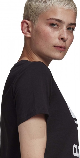Футболка Adidas TREFOIL TEE GN2896 р.34 чорний