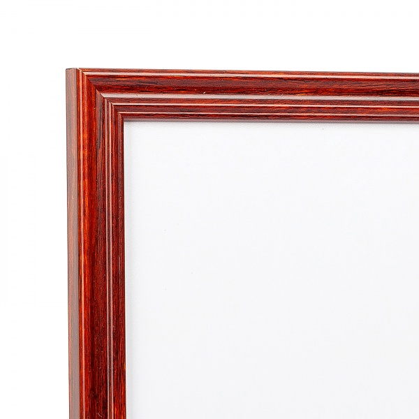 Рамка для фото 1 фото 10x15 см красное дерево 