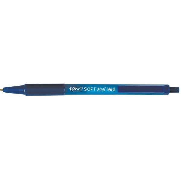 Ручка шариковая BIC Soft Feel Clic Grip 