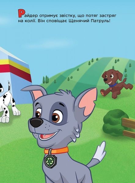 Книга «Щенячий патруль. Пригоди на картоні. Роккі та Кремез» 978-617-7591-18-3