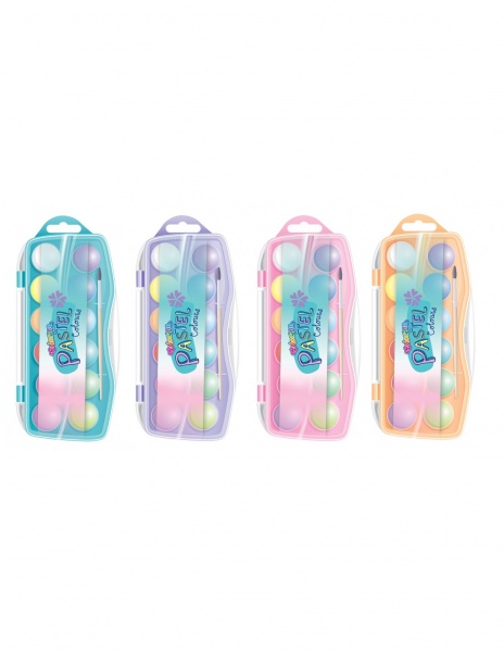 Краски акварельные Pastel 12 шт. 85443PTR Colorino