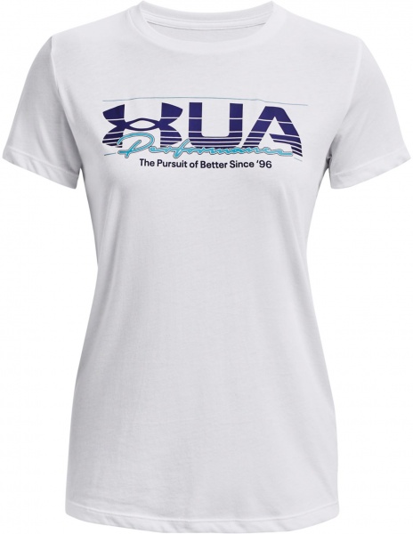 Футболка Under Armour VINTAGE PERFORMANCE SS 1376748-100 р.XS білий
