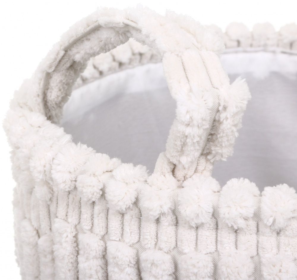 Кошик Velvet М 27x16 см EG92598W білий