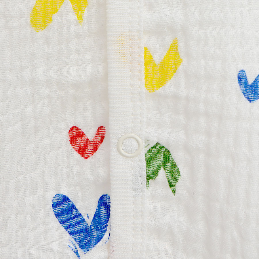 Песочник для девочки Blanka Сердечко р.62-68 бежевый 110802