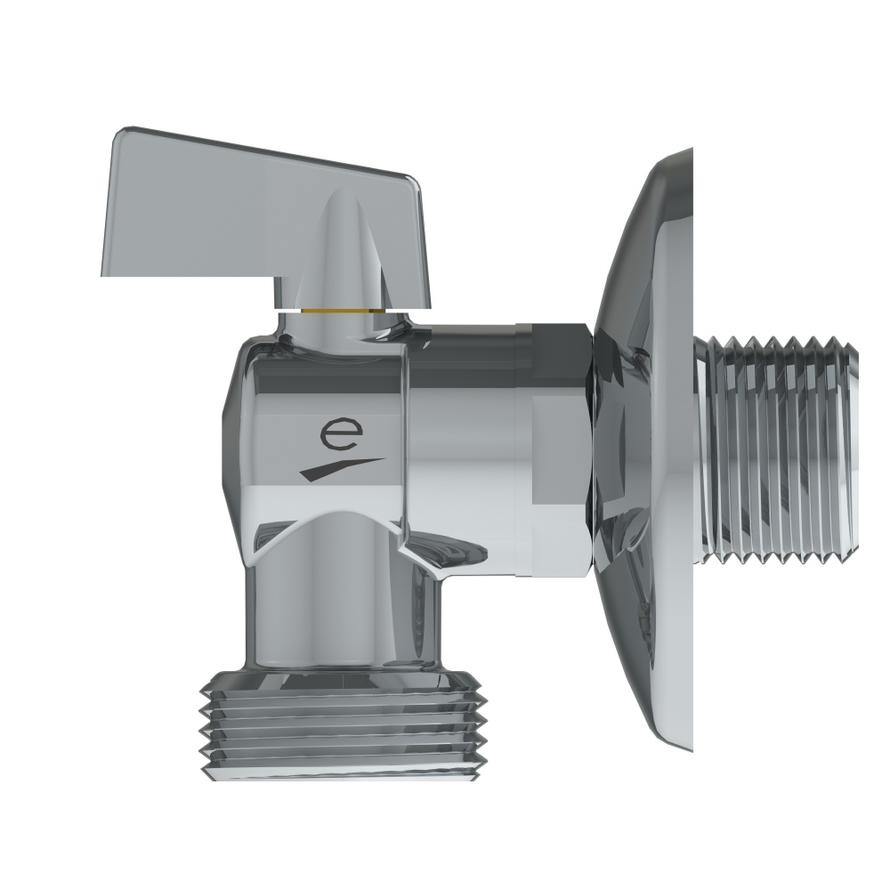 Кран шаровой Rhein для стиральной машины 1/2x3/4 н-н 240050000