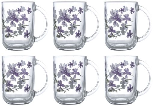 Набор чашек Troquet Alisier 6 шт. 320 мл N9667 Luminarc