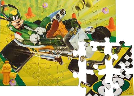 Пазлы деревянные Spin Master 3 в 1 Микки