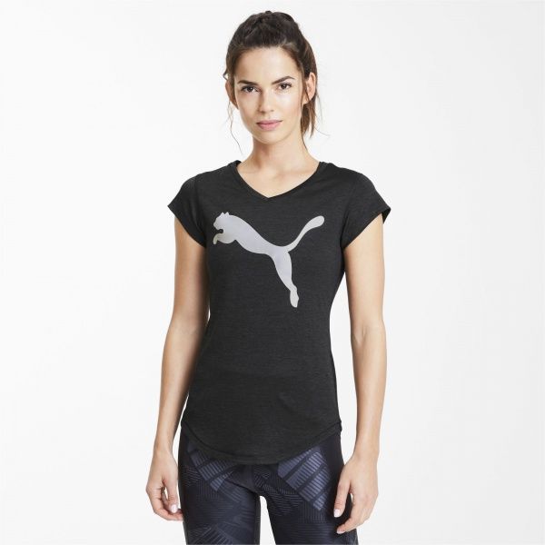 Футболка Puma Heather Cat Tee 51714714 M чорний
