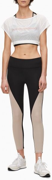 Футболка Calvin Klein Performance CROPPED SHORT SLEEVE T-SHIRT 00GWS0K180-100 S білий