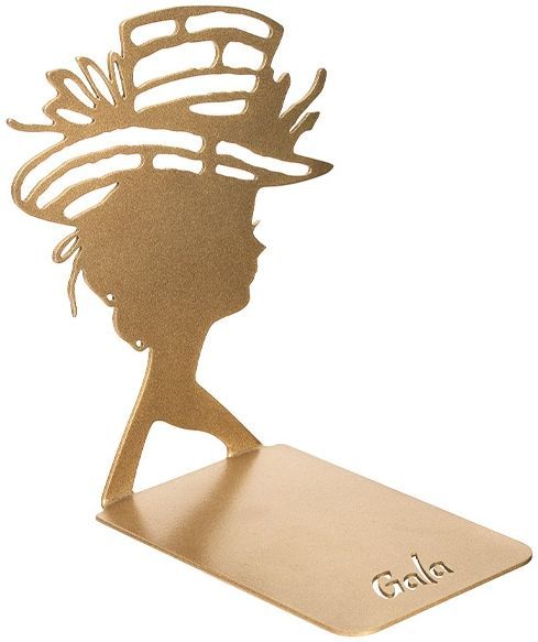 Опора для книг Женщина OK002-G 13x12x8 см 2 шт. 