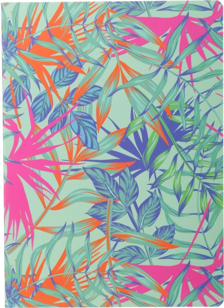 Блокнот Разноцветные заросли 25х18 см