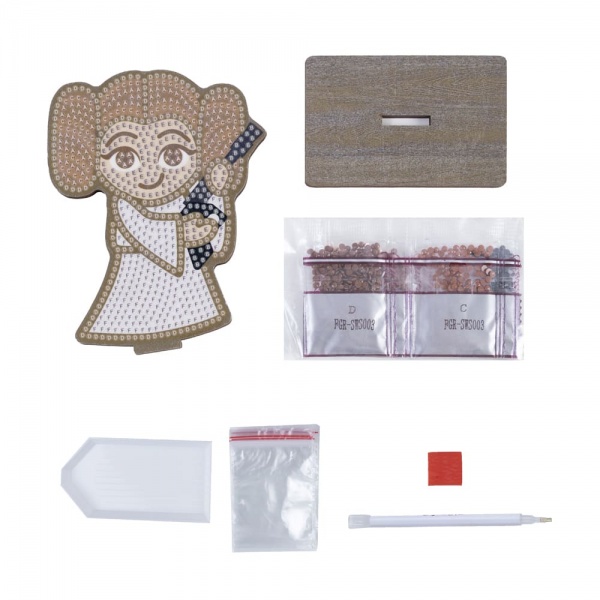 Мозаика Crystal Art Принцесса Лея CAFGR-SWS003