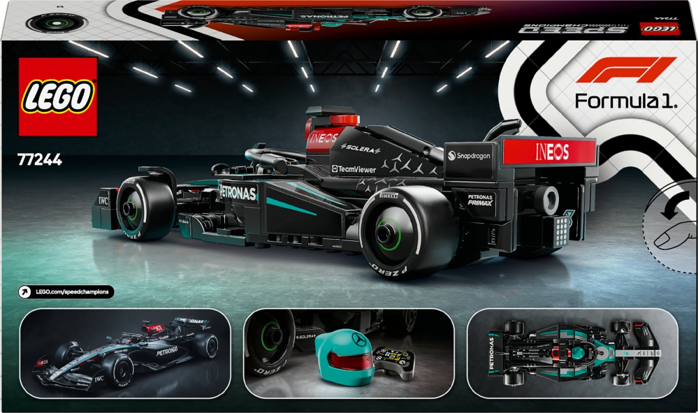 Конструктор LEGO Speed Champions Автомобиль для гонки Mercedes-AMG F1® W15 77244