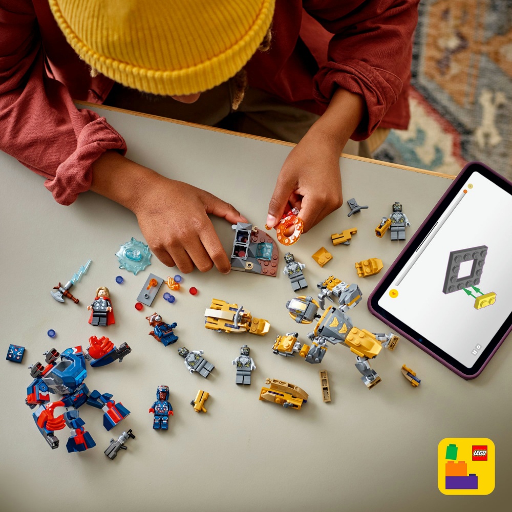 Конструктор LEGO Super Heroes Marvel Мстители: Завершение Тор против Читаури 76322