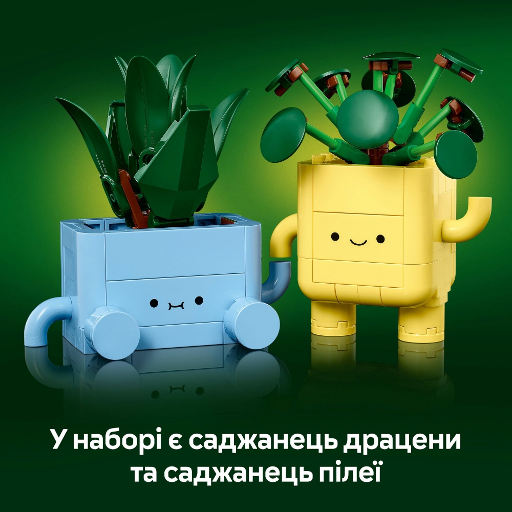 Конструктор LEGO Botanical Счастливые растения 10349