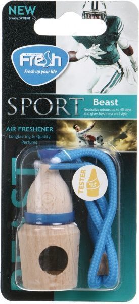 Ароматизатор подвесной FRESHWAY Sport Wood (Зверь) Beast 5 мл