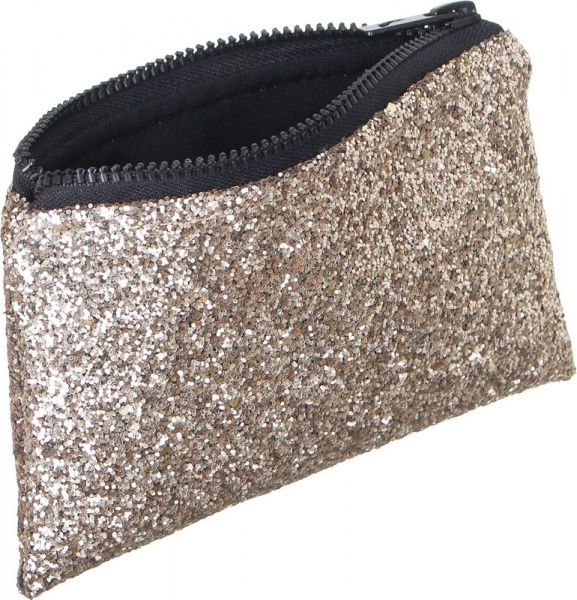 Косметичка 11х18 см золотистый 