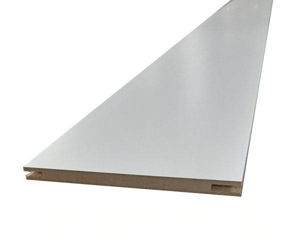 Доборная планка Dverona Fresato белая 2050х150х10 мм 2050х150 мм белый