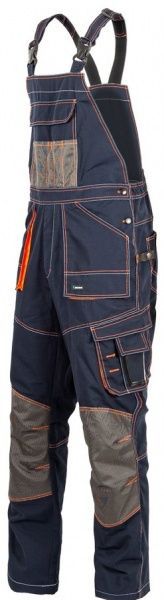 Полукомбинезон рабочий Sizam Sheffield р. XXL рост универсальный 30202 темно-синий