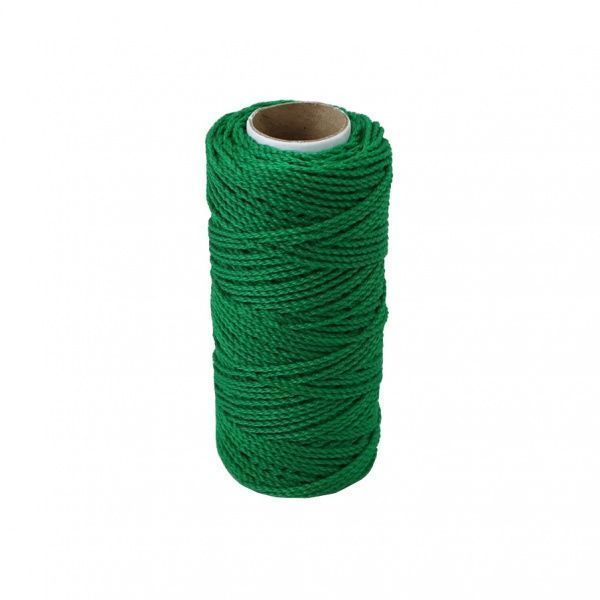 Шнур Радосвіт поліпропіленовий плетений 1,2 мм 80 м зелений