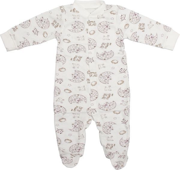 Боди Фламинго ясельный р.68 молочный 647-310 