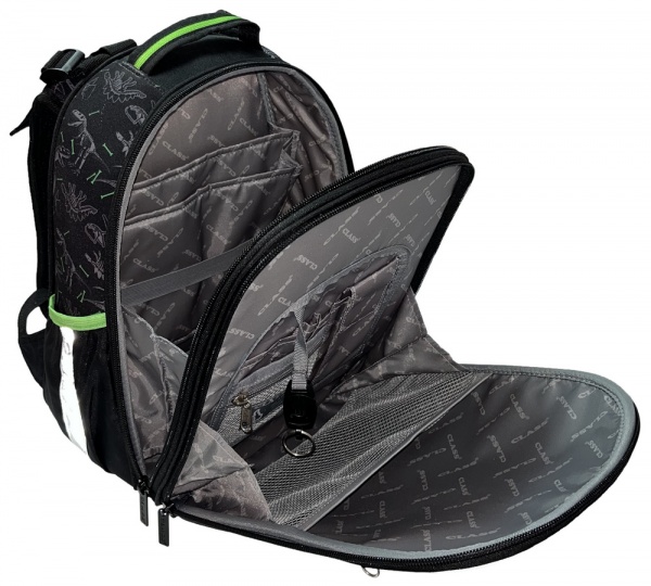 Рюкзак каркасный CLASS SchoolCase Mini T-rex power 2209C