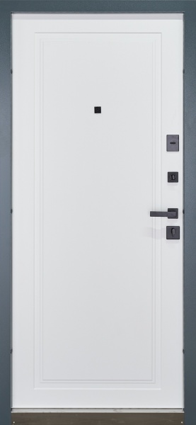Дверь входная Abwehr стальные MG3 (518+517) 096L (7016+Б) серый 2050x960 мм левая