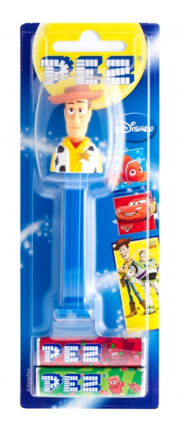 Игрушка с конфетами Pez 1+2 17 г 