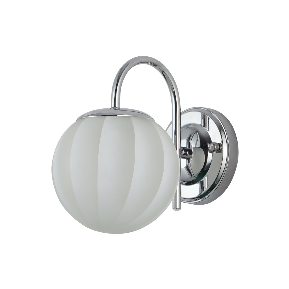 Бра Miorro Centro металл/стекло 1x40 Вт E27 хром 51-311-037