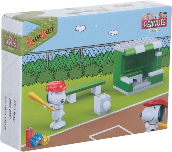 Конструктор BanBao Снупи Бейсбол 2