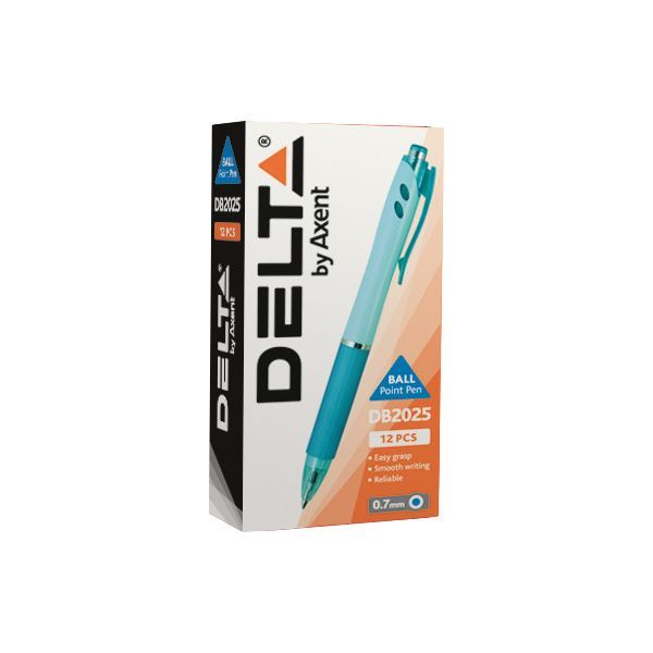 Ручка шариковая Axent DB 2025 в ассортименте 