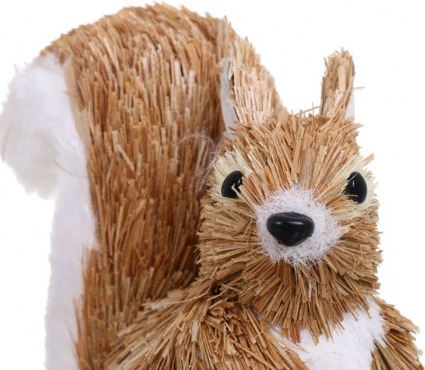 Декорация новогодняя Белка 13х7см EPI-LD14B180