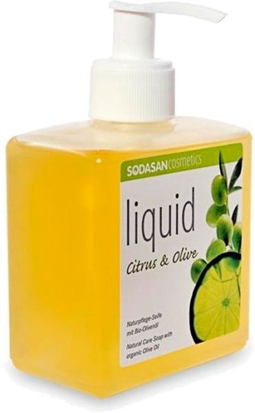 Мыло органическое Sodasan Цитрус и Оливы 300 мл