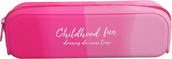 Пенал силіконовий BRPG601-7 Радісне дитинство рожевий