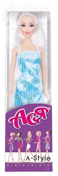 Кукла Ася блондинка 28 см А-Стайл 35126