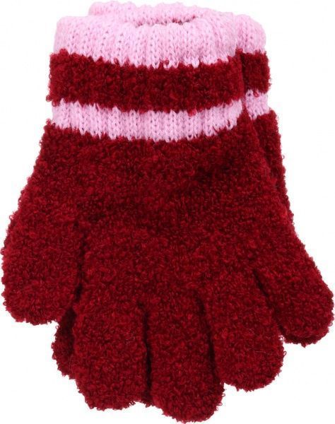 Варежки ДАЙС Puchatki р.14 бордовый 13830200 