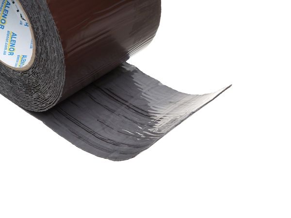 Лента герметизирующая Alenor BF бутиловая 100 мм x 3 м коричневая