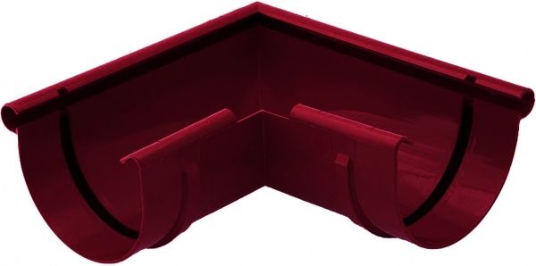 Кут зовнішній Bryza 90° 125 мм червоний 