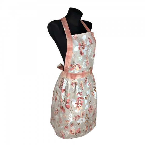 Фартук кухонный PARIS Барбарис терракот La Nuit