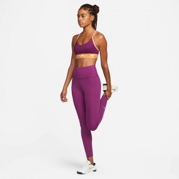 Бра Nike W NK DF INDY LOGO BRA DM0560-610 р.L темно-фіолетовий