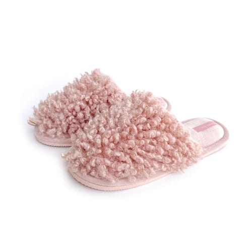 Тапки домашние Twins HS-LUX меховые р.40 розовый 