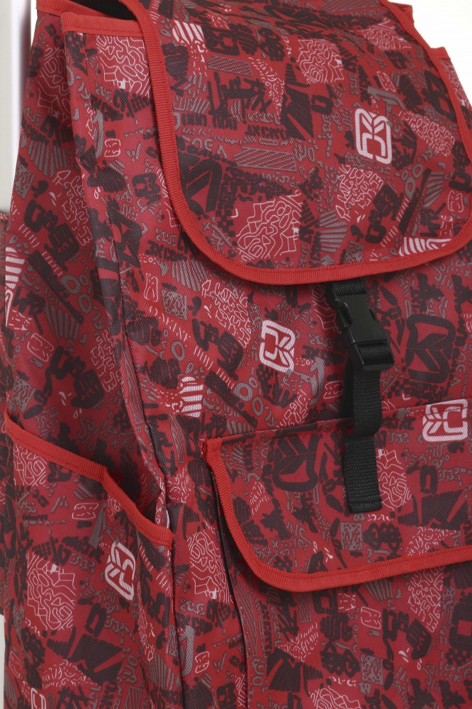 Тележка хозяйственная Бостон красная ZZ 603