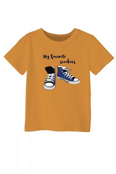 Футболка для хлопчиків для хлопчиків KOSTA р.122–128 помаранчевий 2197-3 