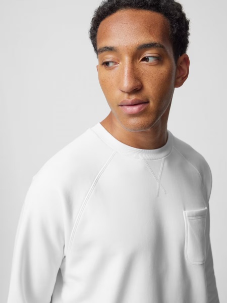 Світшот Outhorn SWEATSHIRT M680 OTHAW23TSWSM680-10S р.2XL білий