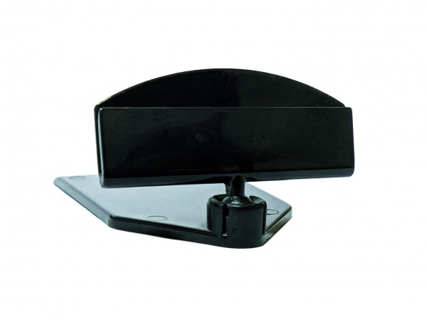 Ценникодержатель на прямоугольной подставке черный 5 шт. 