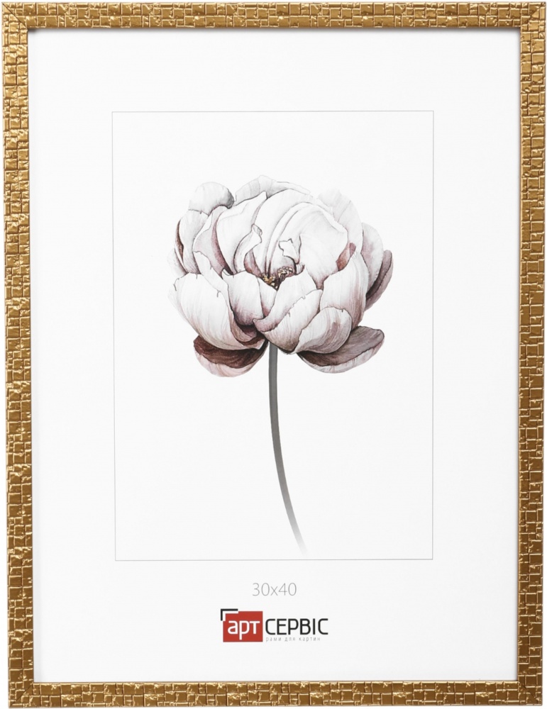 Рамка для фото Арт-Сервіс ЭА-01907 1 фото 30х40 см золотий